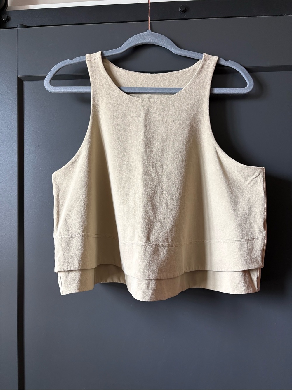 Lululemon Athletica Stretch Woven Relaxed Fit Tank | Trench Color - Picture 2 of 5